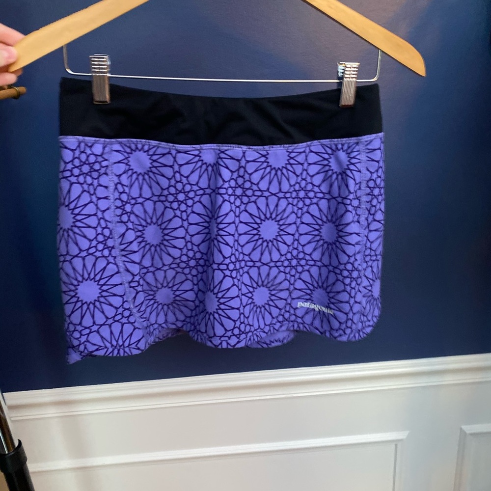 Patagonia Purple Patterned Skirt